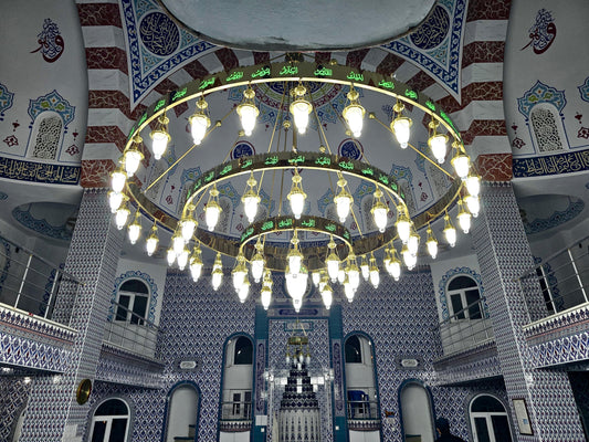 Lazer Kesim Ledli Esma’ül Hüsna Avize
