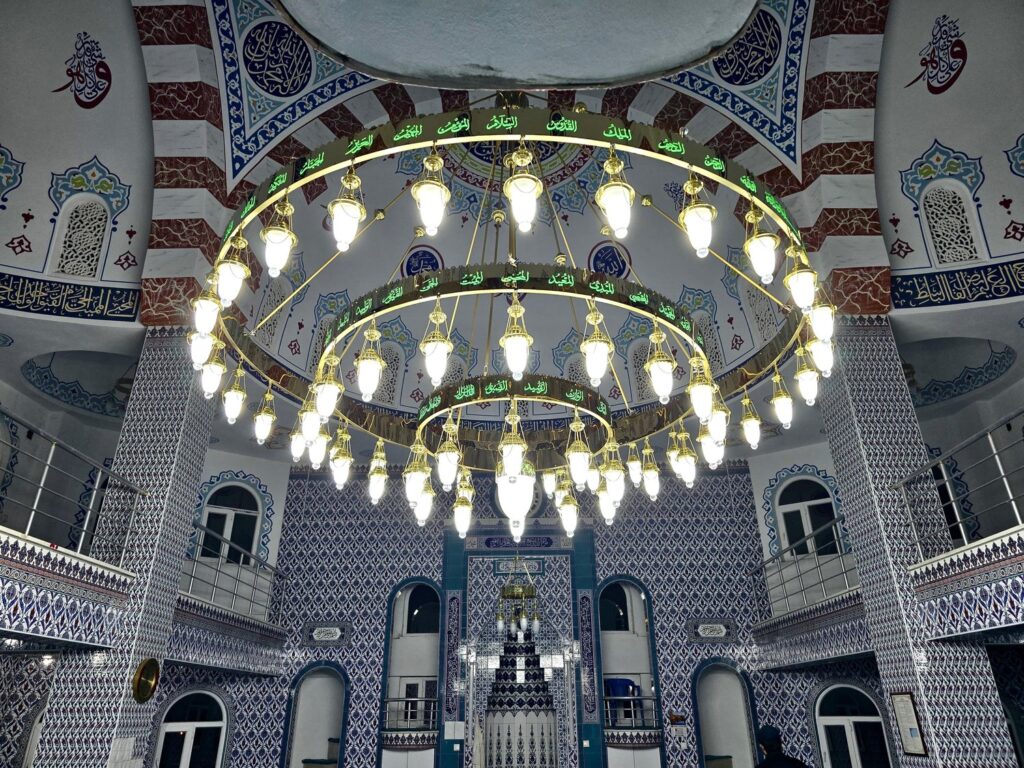 3 Metre Çap Selçuklu Lazer Kesim Ledli Cami Avizesi — 6. görsel